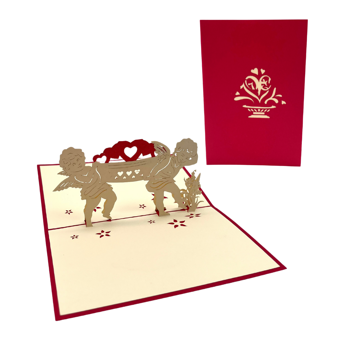 Amor Engel Valentines Day 3D Pop-Up