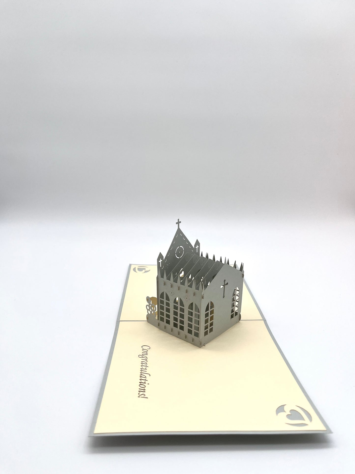 Hochzeit Kirche 3D Pop-Up Karte