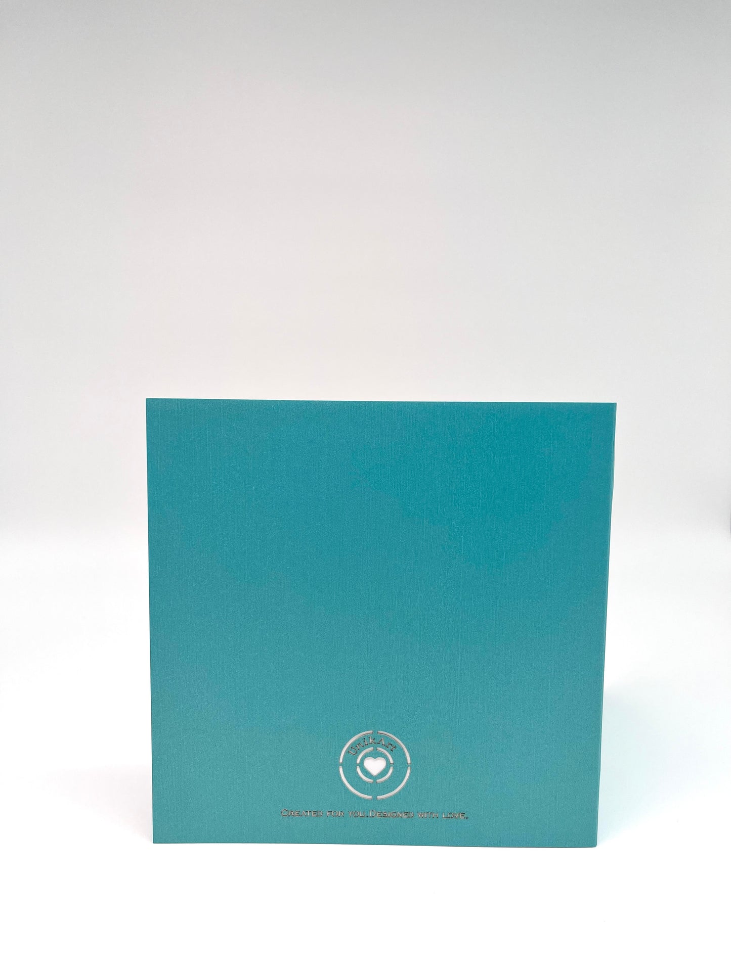 Merry Christmas geschmückter Kranz mit Weihnachtsmann und Geschenken 3D Pop-Up