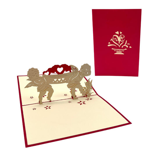 Amor Engel Valentines Day 3D Pop-Up