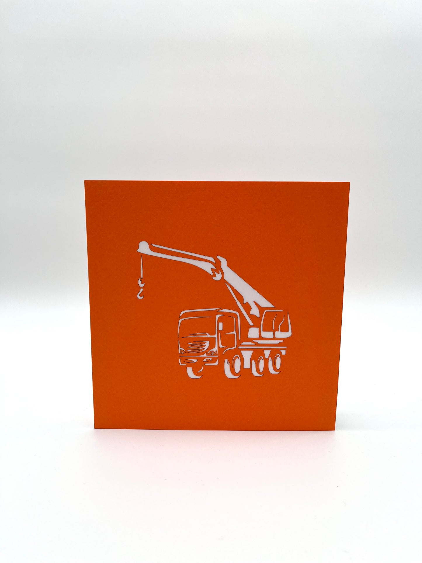 Kran (Mobilkran) 3D Pop-UP