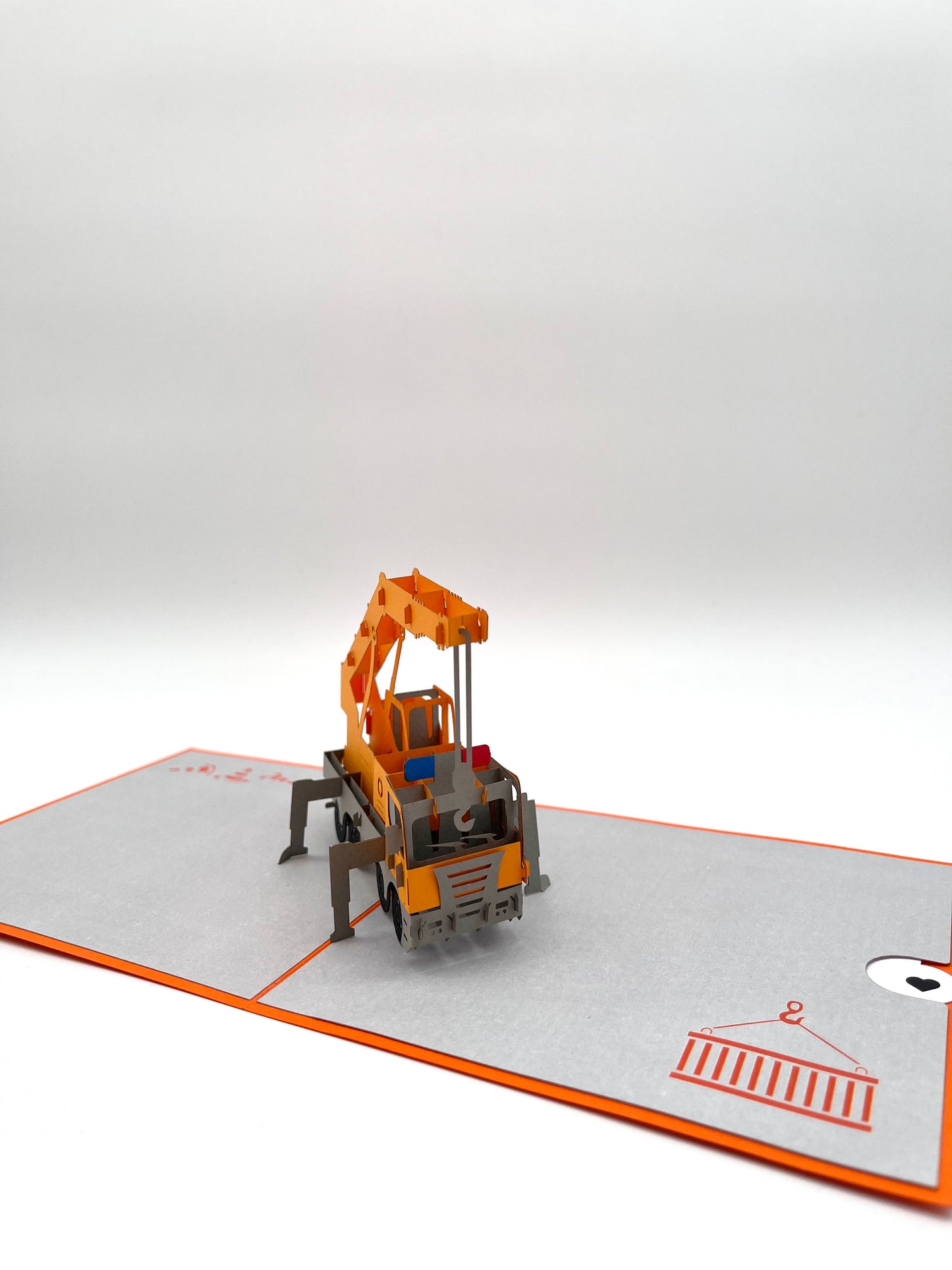 Kran (Mobilkran) 3D Pop-UP