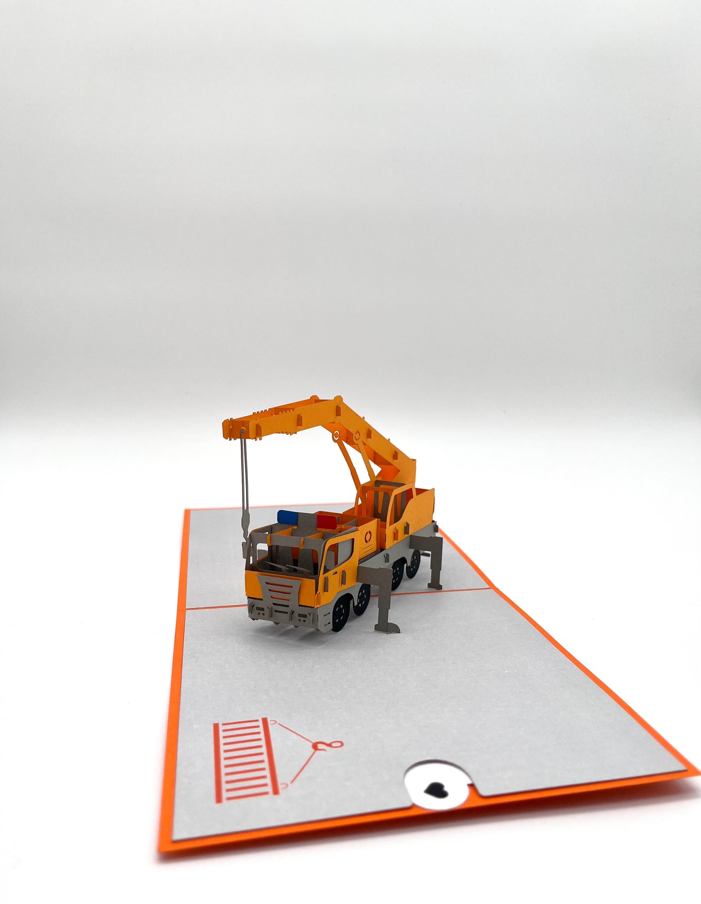 Kran (Mobilkran) 3D Pop-UP