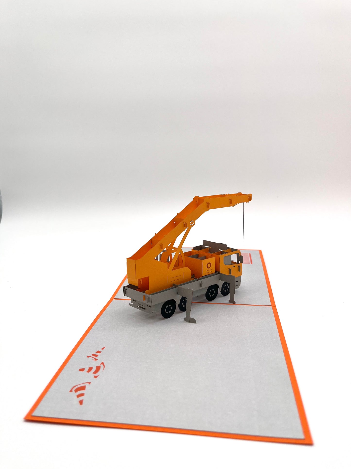 Kran (Mobilkran) 3D Pop-UP