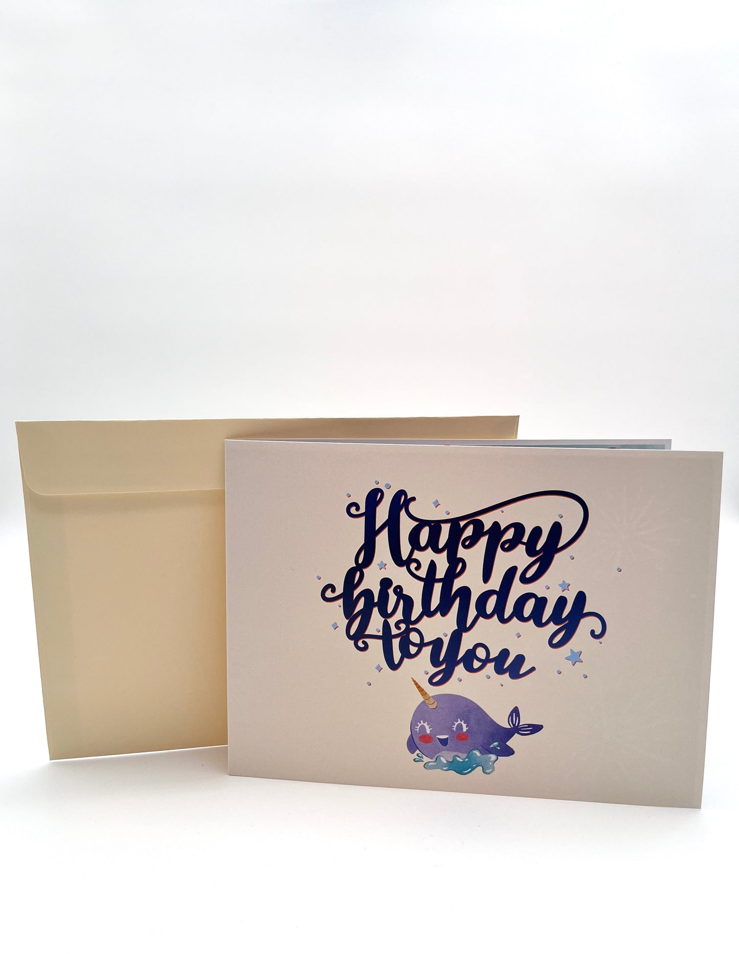 Happy Birthday Wal mit Geburtstagsballoons 3D Pop-Up