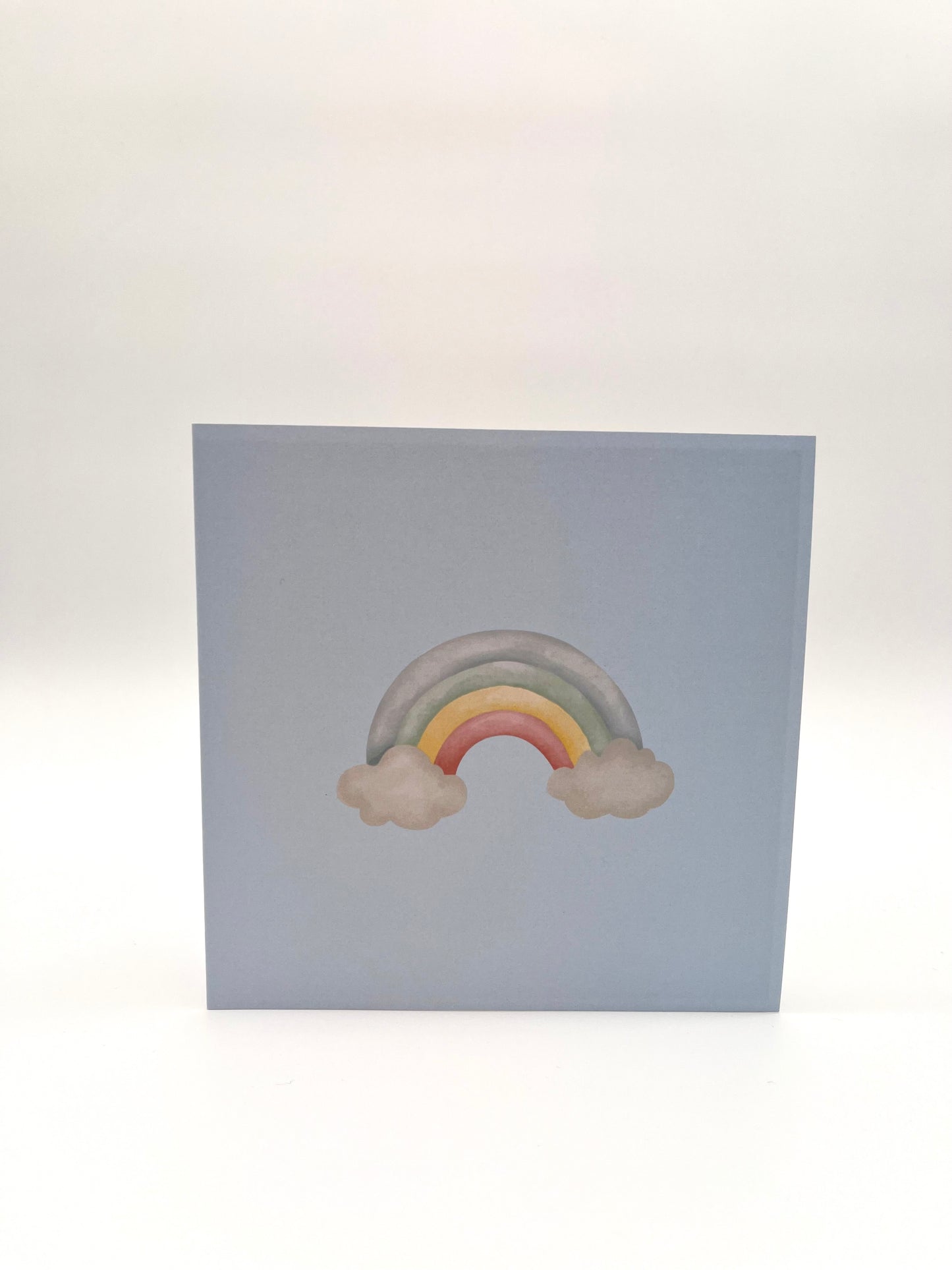 Baby Elefanten Karte mit Herzballon in blau 3D Pop-UP